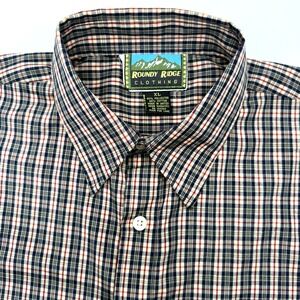 Roundy Ridge Clothing‎ Men's Short Sleeve Button Up Multicolor XL Casual Outdoor